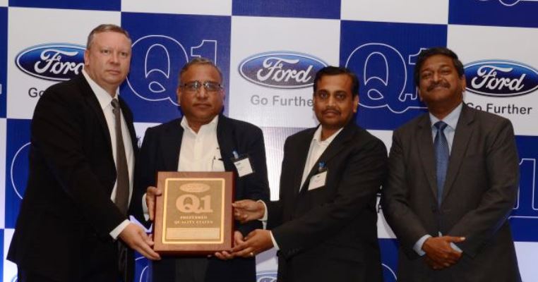 Ford Q1 Award  for Pune, India