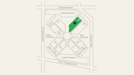 Venue location map
