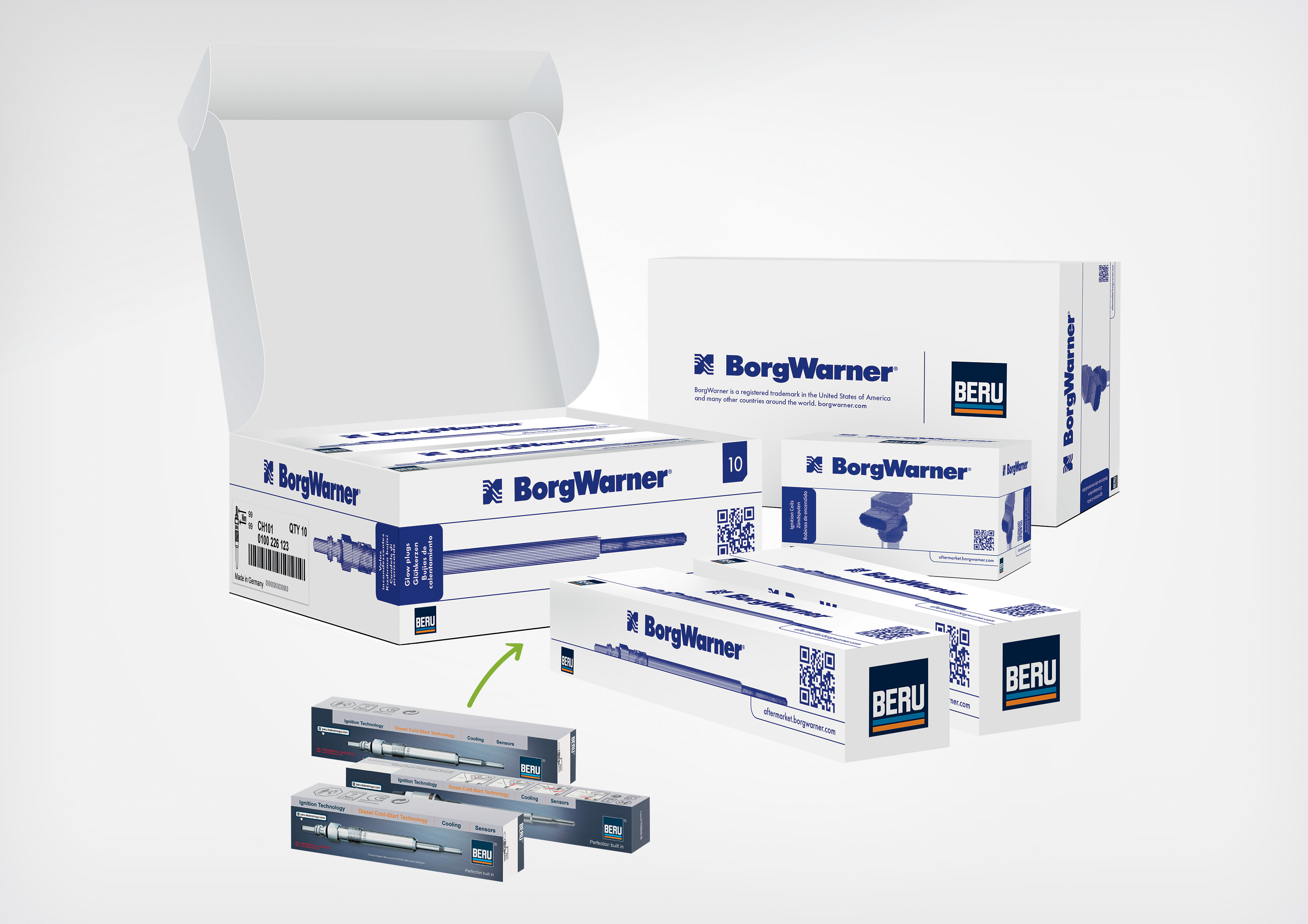 BERU products now in BorgWarner Packaging