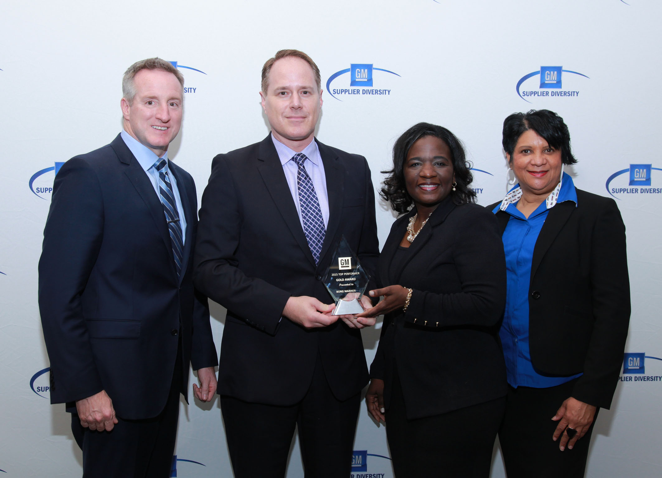 BorgWarner receives 2015 GM Supplier IMPACT Award