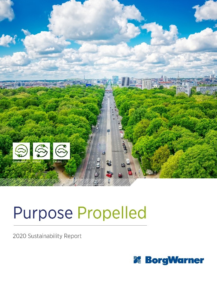 Sustainability Report Cover