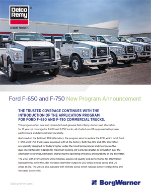 Ford F-650 & F-750 Program