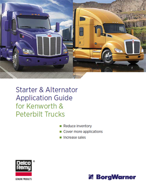 Kenworth/Peterbilt Starter & Alternator Application Guide 