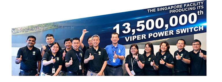 BorgWarner Sites Celebrated Production of 13,500,000th Viper Power Switch